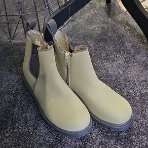 Sonoma Olive Green Ankle Boots